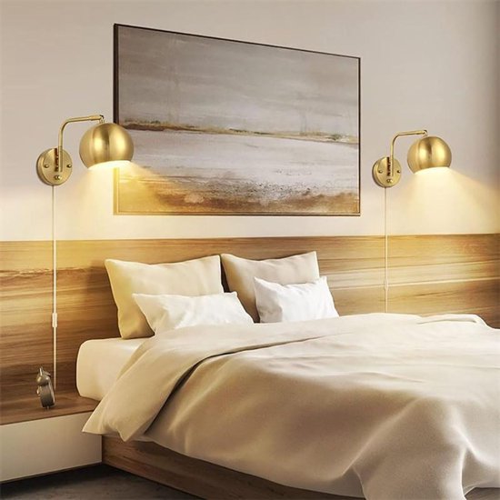 Wandlampen van Messing: Een Gouden Gloed aan je Muur