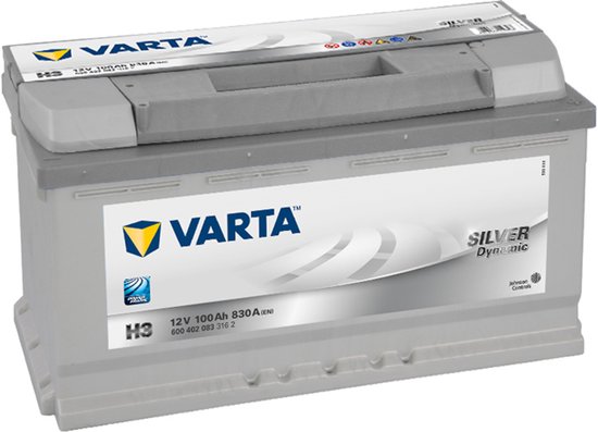 VARTA Silver Dynamic 12V 100Ah - Loodzuur - Startaccu - 600402083