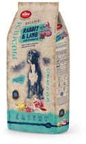 Alice - Lapin & Agneau - Croquettes pour chien - Nourriture pour chiens sans poulet - Croquettes au lapin, agneau et canneberge - 17 kg