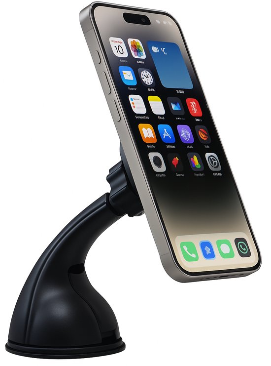 Telefoonhouders Auto Voorruit en Dashboard met Magneet - Magneetfunctie - GSM Houder - Auto Accessoires - Car Phone Holder - Mobiele Houder - Autohouder - Telefoonhouder Universeel - Magnetische Telefoonhouder - Handsfree Houder