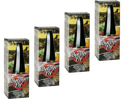 Vliegenverjager - Byebyefly - Anti vliegen - Vliegenverjager voor op tafel - Flyfan - Anti wespen - 4 stuks