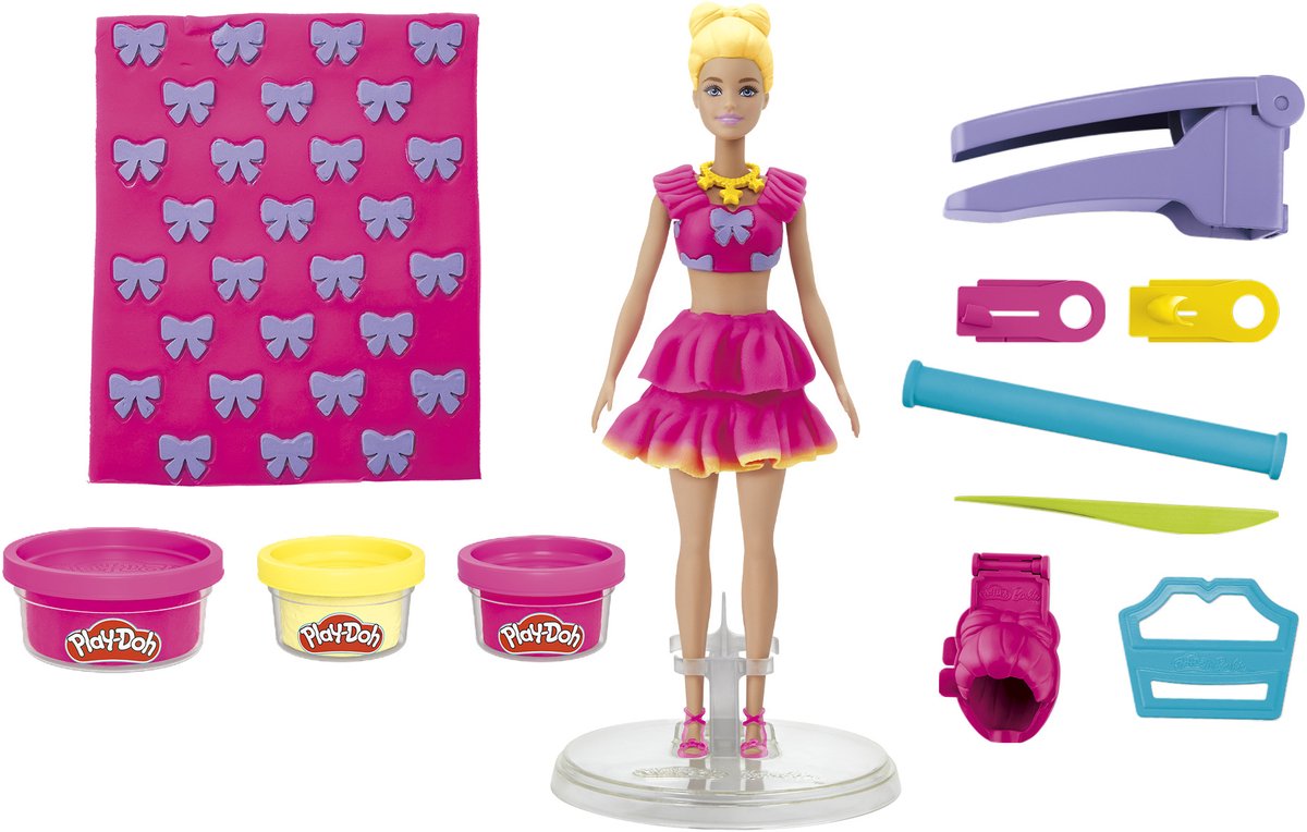 Play-Doh Barbie Ruches en strikken - Boetseerklei — cadeau in Spellen & Speelgoed - foto 2