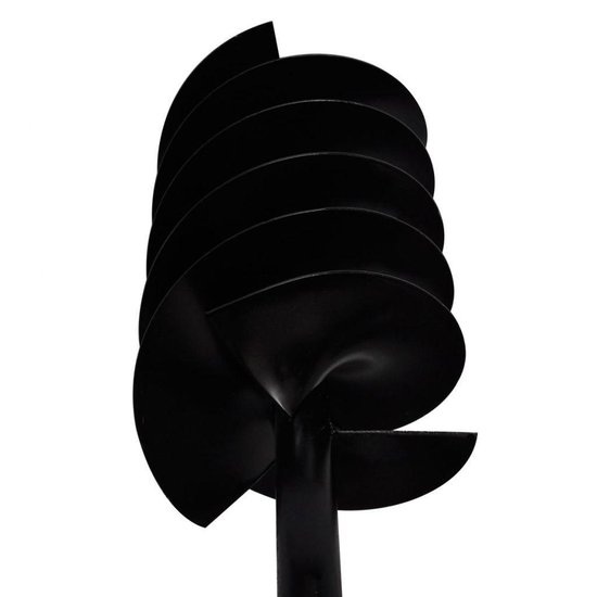 vidaXL - Grondboor - met - handvat - en - schroefkop - 200 - mm - (zwart) van VidaXL — afbeelding 5