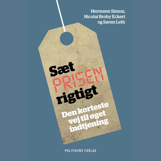 Sæt prisen rigtigt - cover