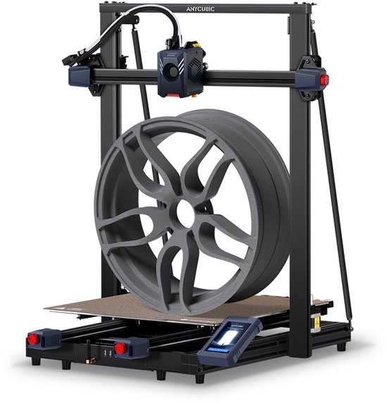 Anycubic Kobra 2 Max - 3D Printer - 420X420X500Mm Snelheid 500 Mm/s Ondersteuning Afstandsbediening En App Auto Nivellering Printplatform