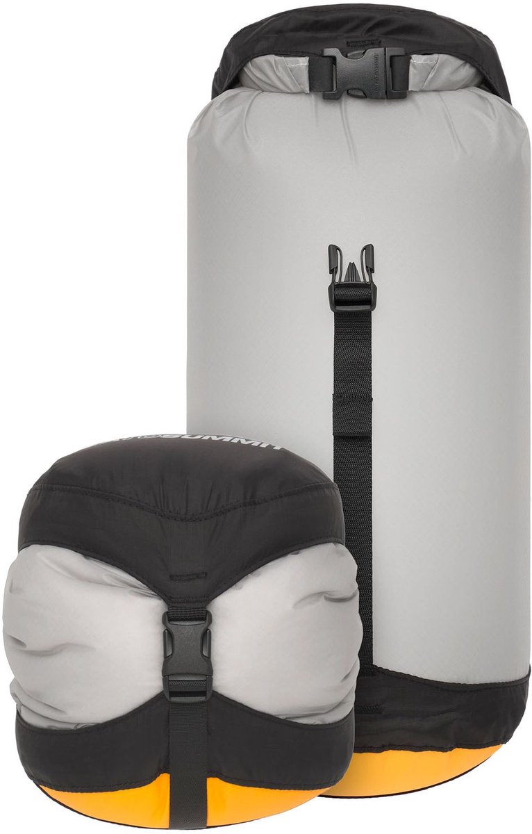 Sea to Summit Pakzak Evac Ultralight Compression Dry Bag 8 L High Rise Lichtgrijs