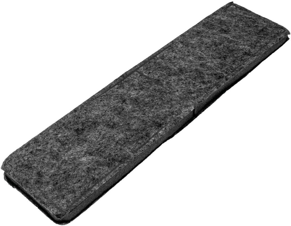Multaparts® koolstof filter afzuigkap 43 x 10 x 2 cm | Filtercassette met actief kool om geurtjes tegen te gaan | Alternatief voor Miele DKF18-1, 9162160, P0849577
