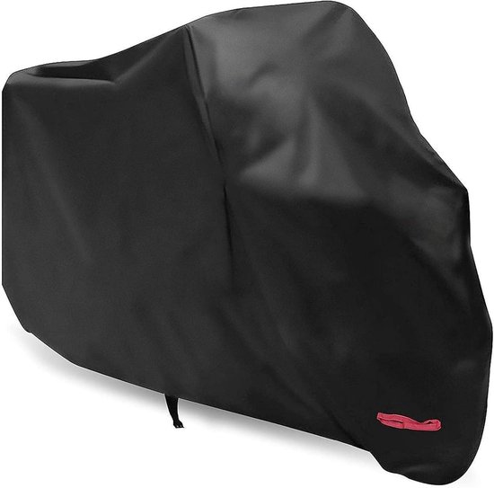 Scooterhoes - Hoezen - Motorhoes - Geschikt voor Binnen en Buiten - Scooterhoes Waterdicht - Windscherm - Motoraccessoires - inclusief opbergtas - waterafstotend - 220 x 95 x 110 cm - L - zwart