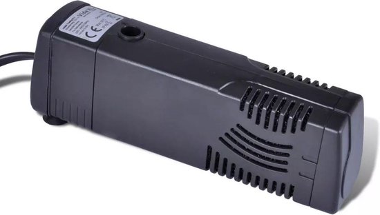 VidaXL Aquarium Filter Pomp - Aquariumpomp - Met Actieve Koolstof - 300 L/H