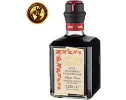 La Vecchia Dispensa - Balsamico Azijn Red Label – 250ml – Balsamico di Modena – Lage Dichtheid – P.G.I. Gecertificeerd