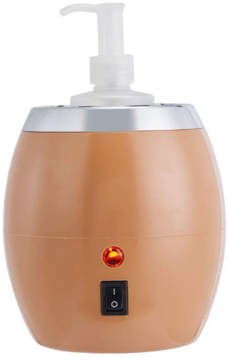 Elektrische Olie Verwarmer met dispenser - Massageolie Verwarmer - Moderne en Stijlvole Olie warmer - Olieverwarmer massageolie -  Luxe Oliewarmer  - Massage Olie Verwarmen