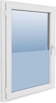 vidaXL - Raamfolie - mat - 0,9x5 - m - PVC - grijs