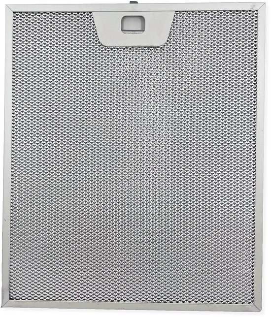 Filtre à graisse métallique Multaparts® pour hotte aspirante 300 x 253 x 8 mm | Alternatief pour Whirlpool 482000027080 / Ariston C00059594 | Convient pour Ariston, Faber, Hotpoint, Indesit