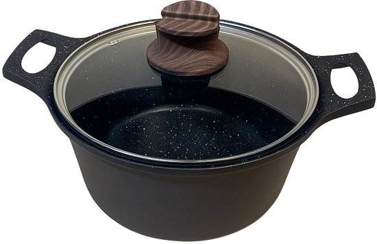 GSW Koekenpan EASY CLICK 28 Cm Met Antiaanbaklaag En Afneembare Handgreep 28 Cm Koekenpan Aluminium  24062180