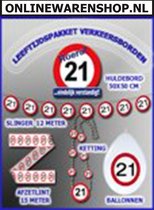 Feestpakket 21 jaar