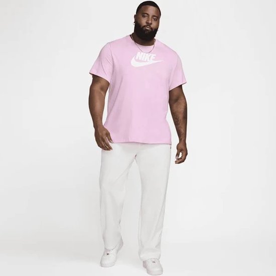 T-shirt Nike - Rose/ Wit - Unisexe - Taille S