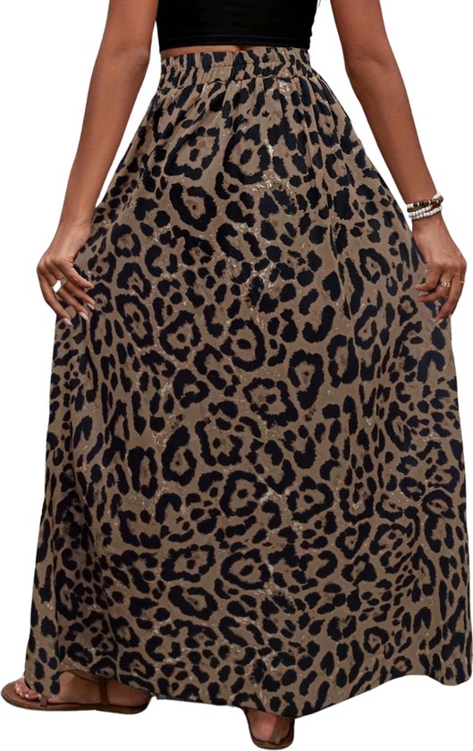 Jupe Livano Femme - Short - Pantalon court - Jupe de marche - Leggings - Léopard - S
