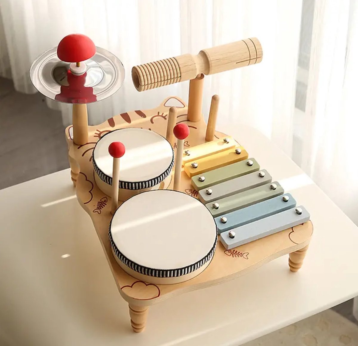 WoodyDoody Houten Muziek Montessori