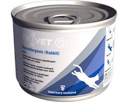 TROVET Hypoallergenic RRD (Rabbit) Kat - 24 x 200 gr blikjes