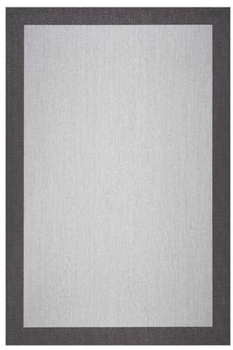 Storesdeco Premium vinyl vloerkleed, antislip, binnen/buiten – loodgrijs, 60 x 90 cm