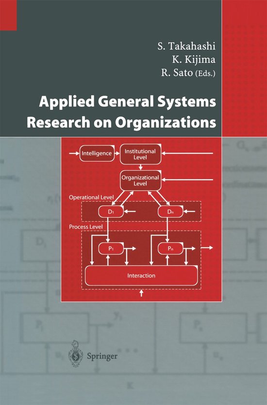 Applied General Systems Research on Organizations - cover