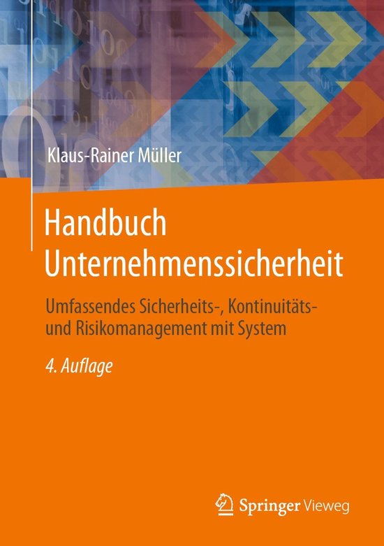 Handbuch Unternehmenssicherheit - cover