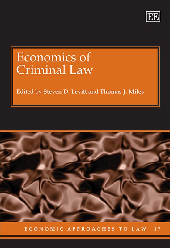 Economics of Criminal Law - cover