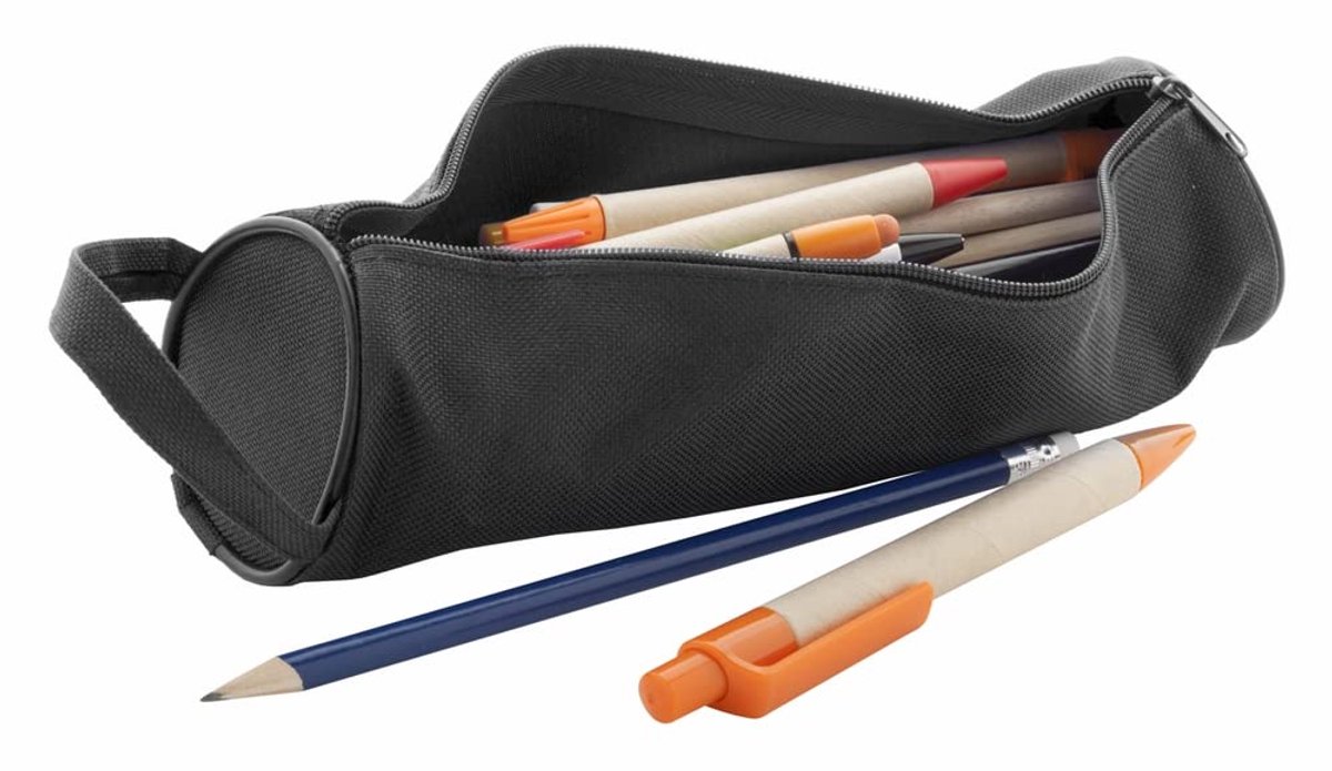 Antevia – Etui met handvat | Meer dan 10 modellen | Sluiting: Rits | Met handvat | Kleur: Zwart (Celes Black)