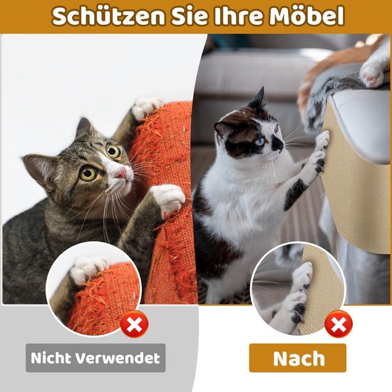 Krabmat - Krabmat voor katten zelfklevend 60 x 40 cm doe-het-zelf