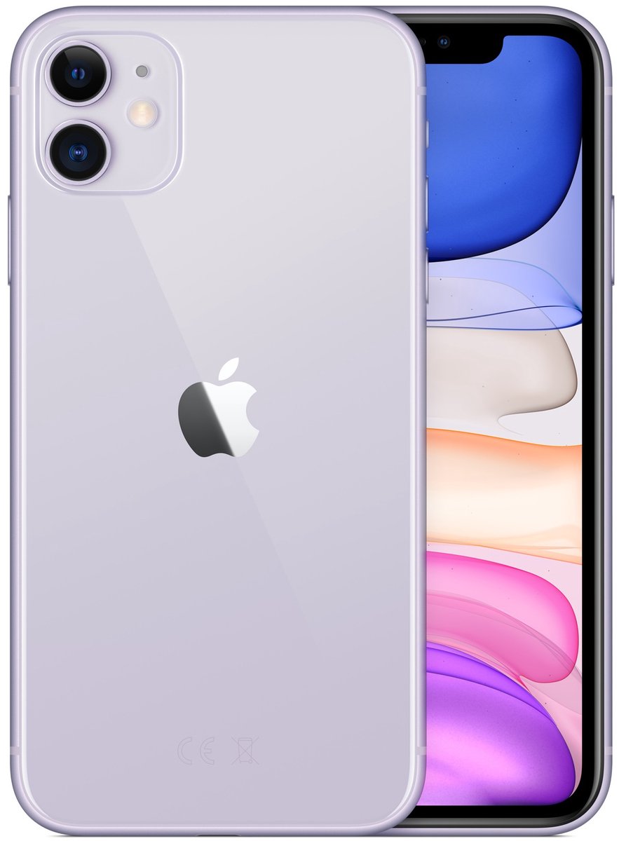 Apple iPhone 11 - 128GB - Paars | bol