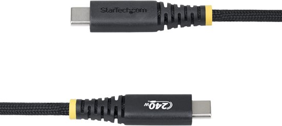 Câble USB 2.0 USB-C StarTech.com S2CEPR2M-USB-CABLE, Zwart