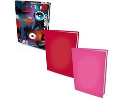 Rekbare boekenkaften voor boeken met harde kaft en A4 formaat - 6 stuks