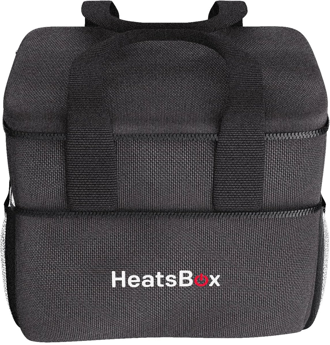 HeatsBox Faitron draagtas: geavanceerde isolatie, multifunctionele compartimenten en duurzaamheid, elegant voor maaltijden onderweg