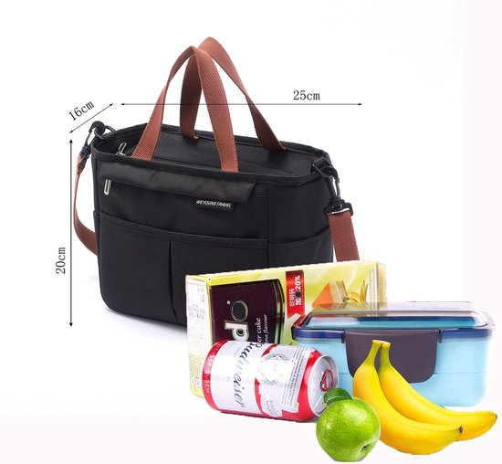 Draagtas Voor Vrouwen Laptoptas Met Lunchcompartiment Handtas Met Grote Capaciteit Voor Zakelijk Werk Collag Draagtas Voor Vrouwen Laptoptas Met Lunchcompartiment Handtas Met Grote Capaciteit Voor Zakelijk Werk Collag