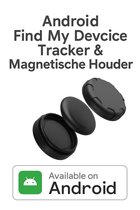 Waterdichte Premium Magnetische Houder met Slotje en Inbegrepen Bluetooth Tracker – Werkt met Android Google Find My Device – Sterke Magneet – Alleen Openbaar met Sleuteltje – Locus Amicus