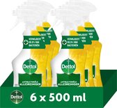 Dettol - 6 Allesreiniger Sprays - Antibacterieel - 6x Sprankelende Citroen - 6x500 ml - Voordeelverpakking