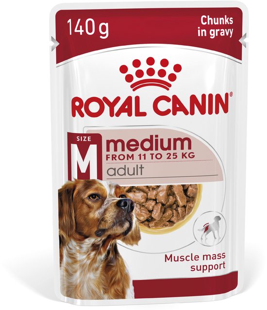 Royal Canin Shn Medium Adult Pouch - Hondenvoer - 10 x 140 g