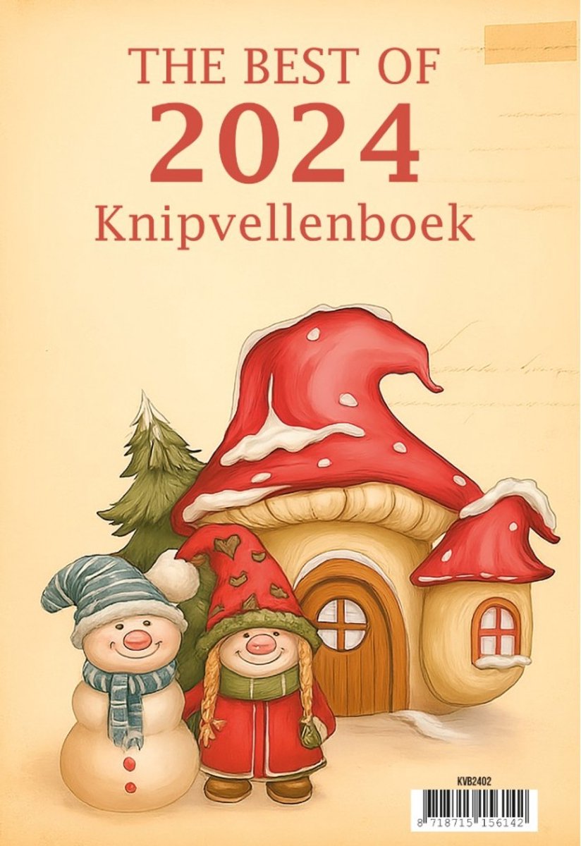 Knipvellenboek The Best of 2024 - Chistmas