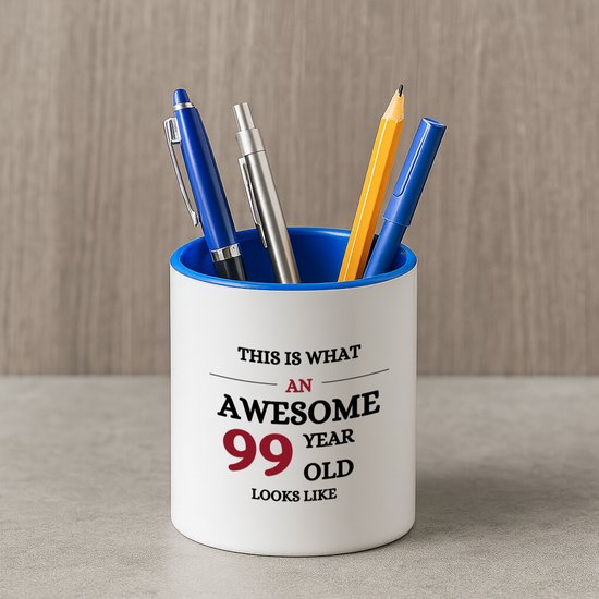 Tazza 25 Anni This Is What An Awesome 25 Year Old Looks Like – Rosa, Doppio Lato, Stampa Permanente, Regalo