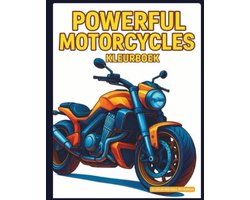 Artful Pixels Powerful Motorcycles - Kleurboek - 50 stoere motoren