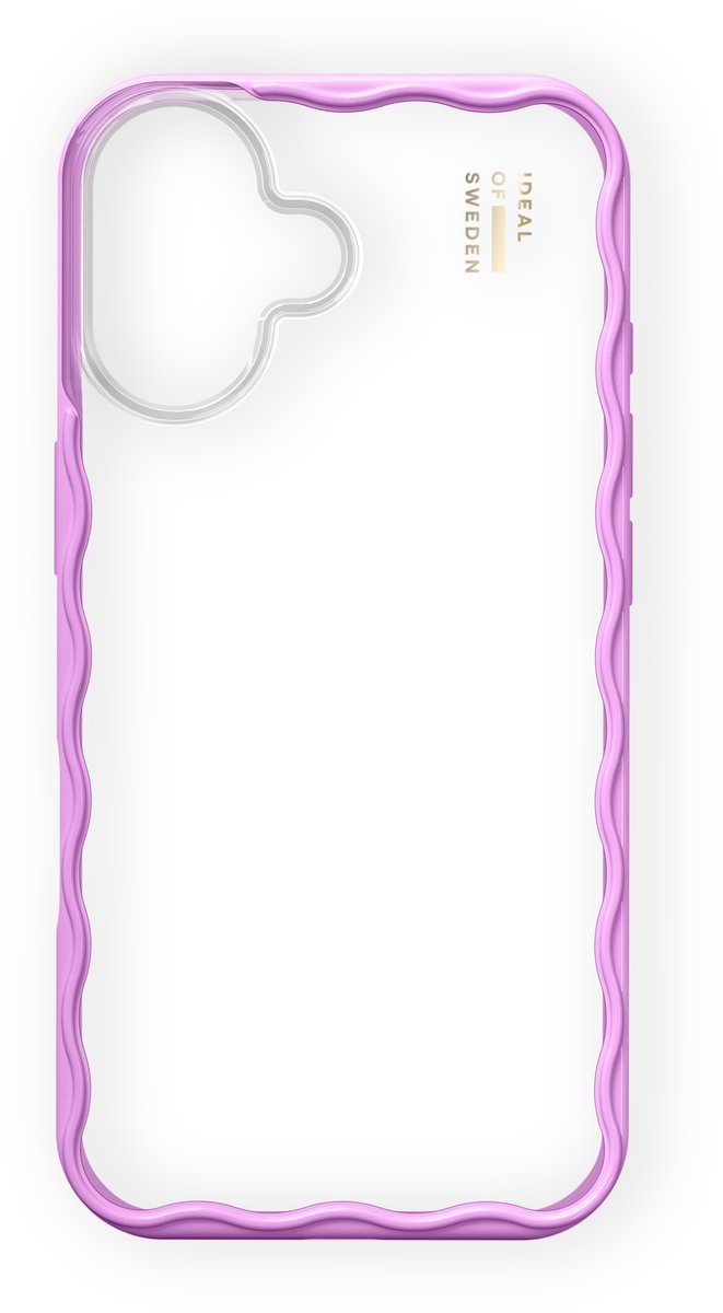 iDeal of Sweden Frame Case geschikt voor Apple iPhone 16 Pink