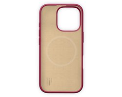 iDeal Of Sweden Silicone Case met magnetische ring geschik voor iPhone 16 Pro Max Cranberry