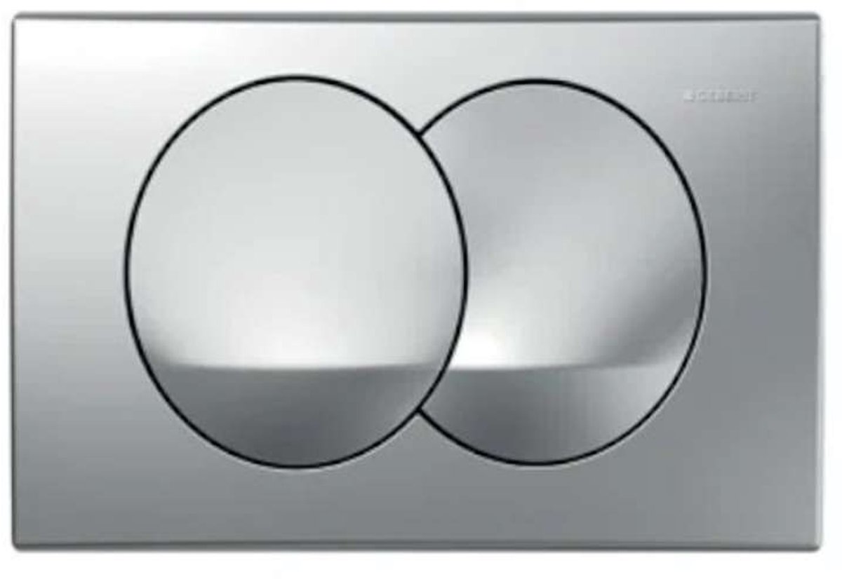 Geberit Delta - Bedieningsplaat, mat chroom 115.100.46.5