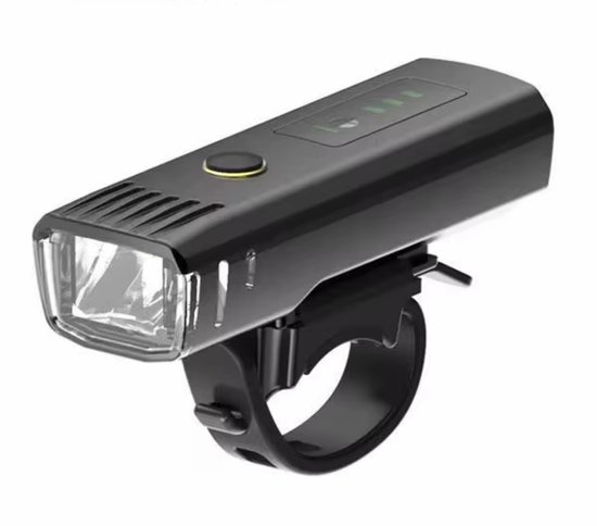 GUUUS® Fiets Voorlicht - LED - USB-C Oplaadbaar - Accu-indicator - Waterdicht - Meerdere standen van Merkloos — afbeelding 4