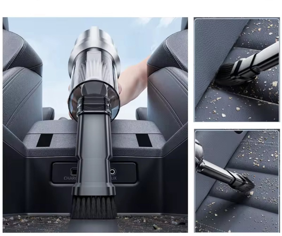 Fenshen 2-in-1 Mini Stofzuiger & Air Duster met HEPA-filter - afbeelding 3