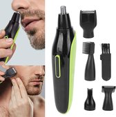 Bol.com Nose Hair Trimmer - USB Oplaadbare Neustrimmer - Haarclipper - Persoonlijke Trimmer Set - USB 5 in 1 - Elektrische Gezic... aanbieding
