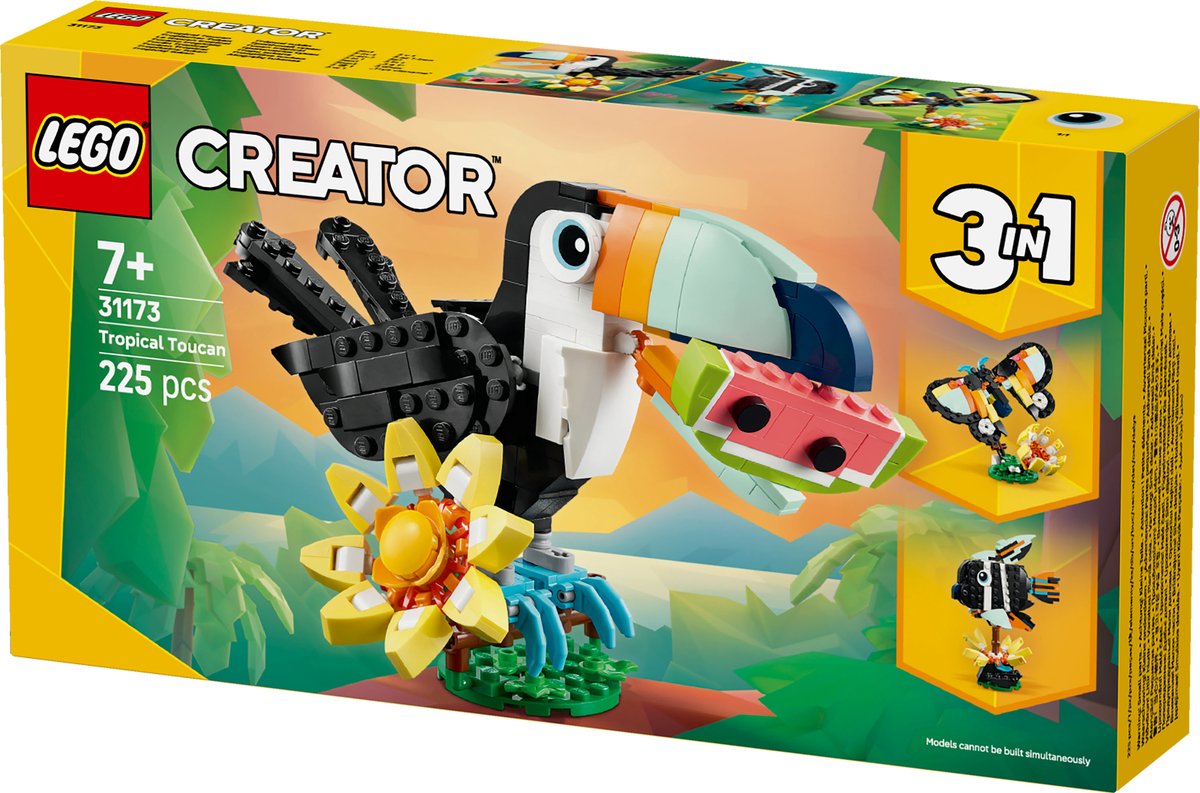 LEGO® Creator 3in1 Wilde Dieren: Tropische Toekan - 31173 — afbeelding 11