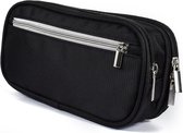 Pennen Etui Large - Pennenzak voor Kinderen en Volwassenen - Schooletui voor Jongens en Meisjes - Back To School - Zwart - Multifunctionele pen tas - Etui voor potlood - Zak voor de pen - hoog volume