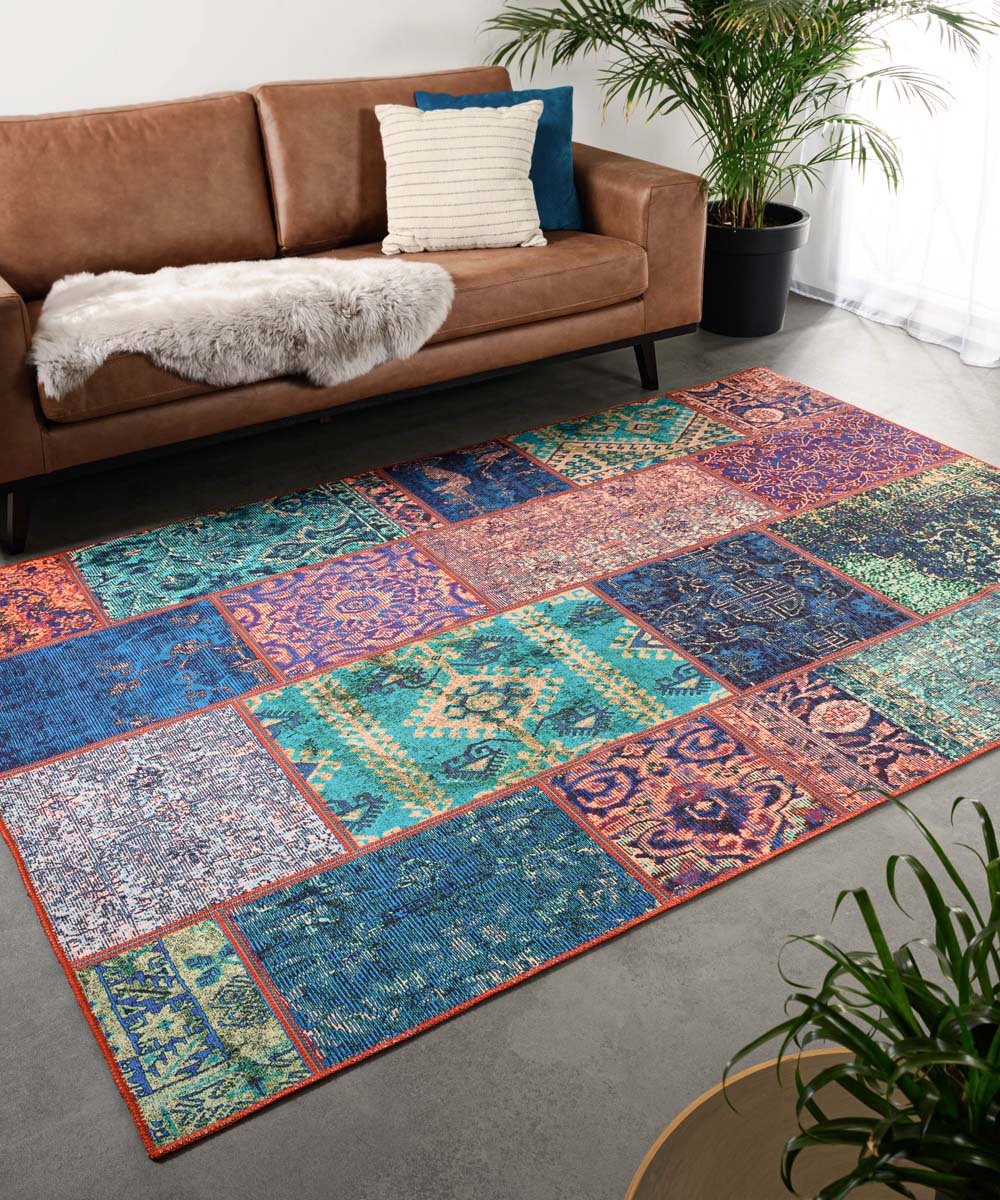 Patchwork vloerkleed - Fade No.1 multi 230x330