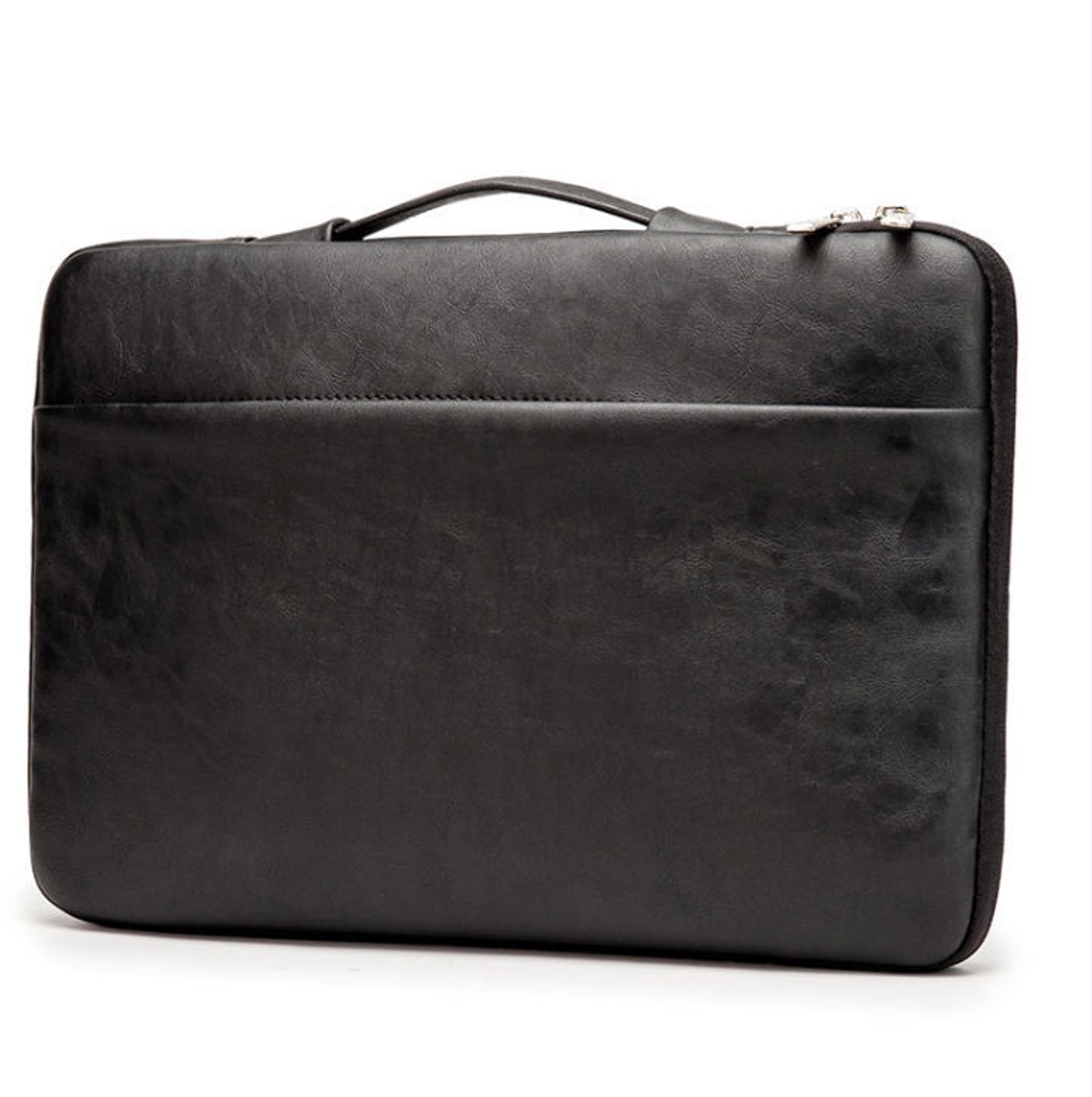 Lopoleis® Leren Laptoptas 13.3 inch – Zwart – Luxe Laptophoes – Laptop sleeve – Geschikt voor Macbook Air & Pro – PU leer – 13.3 inch – Zwart